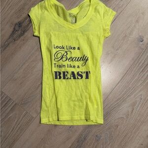 No Boundaries Bright Yellow Tee